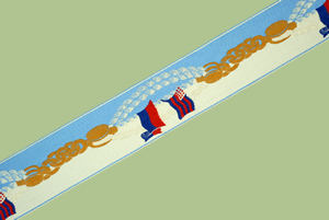 Vintage French Jacquard Ribbon